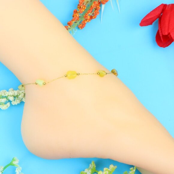 Elegant Handmade Anklet – Perfect for Women & Girls | Ideal Gift Option, DYC1622 - Picture 1 of 12